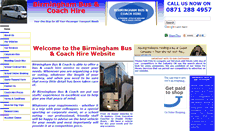 Desktop Screenshot of birminghamcoachhire.co.uk