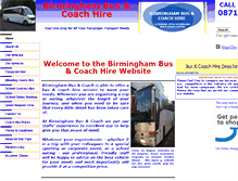 Tablet Screenshot of birminghamcoachhire.co.uk